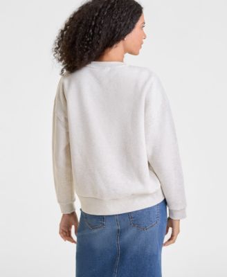 Women's Minnie Mouse Sweatshirt Embellished with Crystals by Swarovski&reg;, Macy's Exclusive