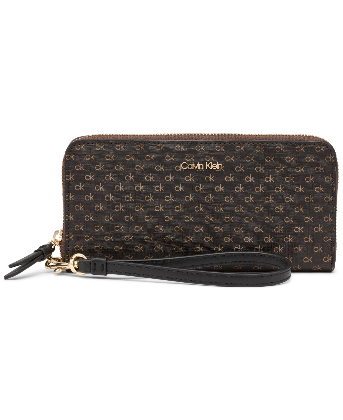 Calvin Klein Women's Moon Mini Wallet Bag In Black
