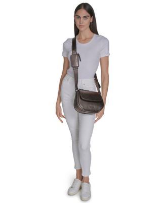 Bella Adjustable Crossbody with Signature Zippered Pouch