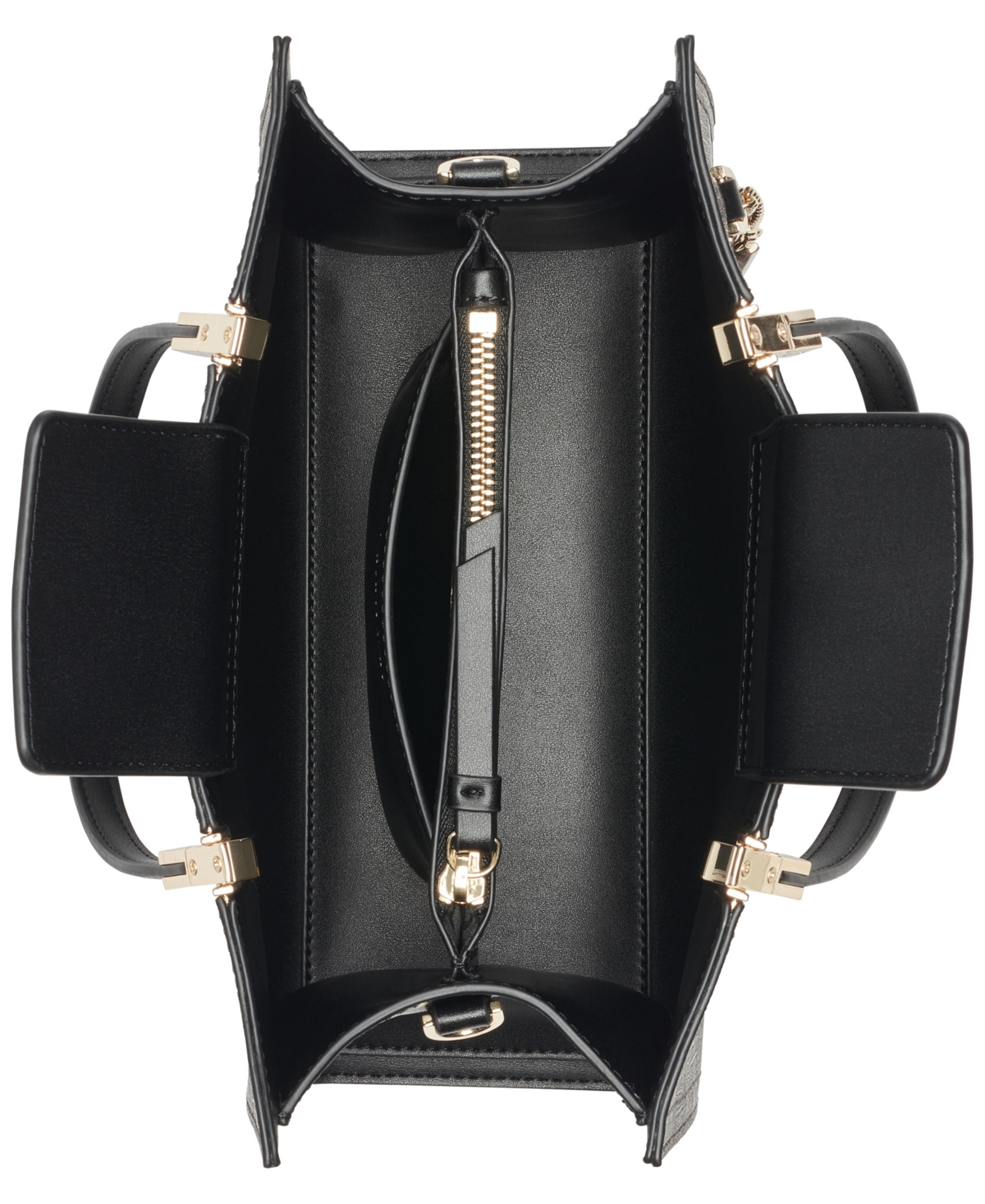 Calvin Klein Women's Verne Small Satchel Bag In Brown