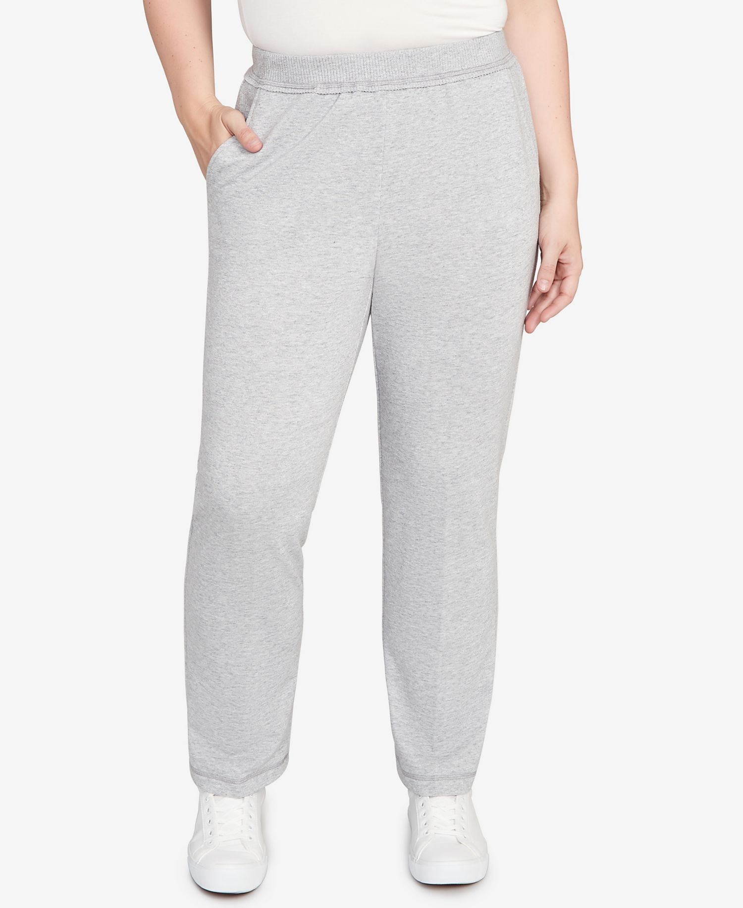 Women's Casual Vibe Cozy Medium Length Slant Pocket Pants