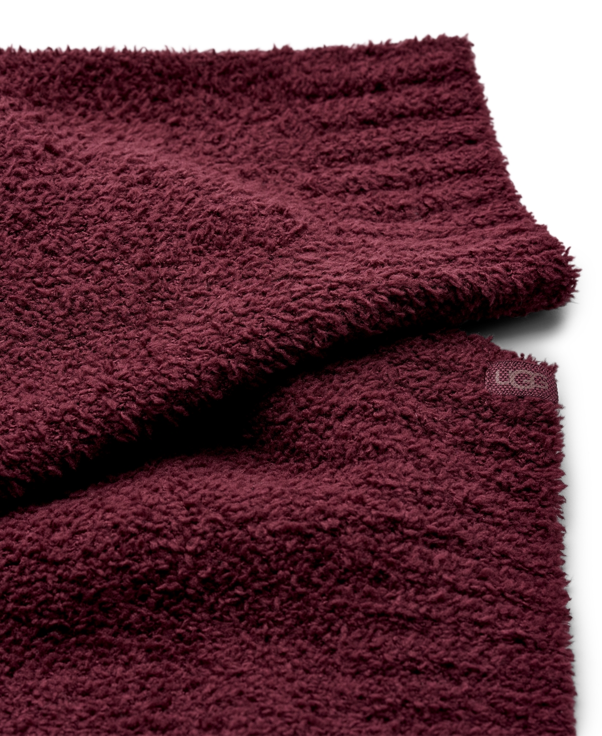 Ugg Women's Novalie Slouchy Boat Neck Lounge Top In Burgundy