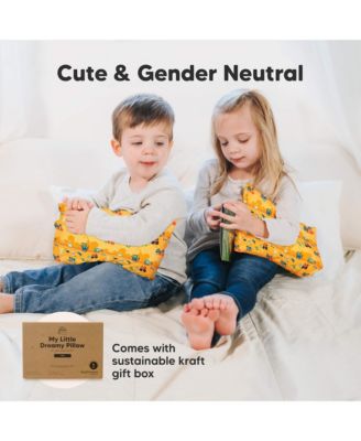 Mini Toddler Pillow and Pillowcase for Crib, 9x13 Small Pillow for Toddler, Kids Travel Pillow