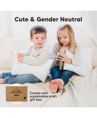 Mini Toddler Pillow and Pillowcase for Crib, 9x13 Small Pillow for Toddler, Kids Travel Pillow