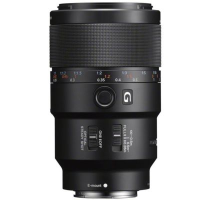 FE 90mm f/2.8 Macro G OSS Lens, Bundle with Flashpoint Zoom Li-on R2 TTL On-Camera Flash Speedlight, 62mm Filter Kit, Cleaning Kit