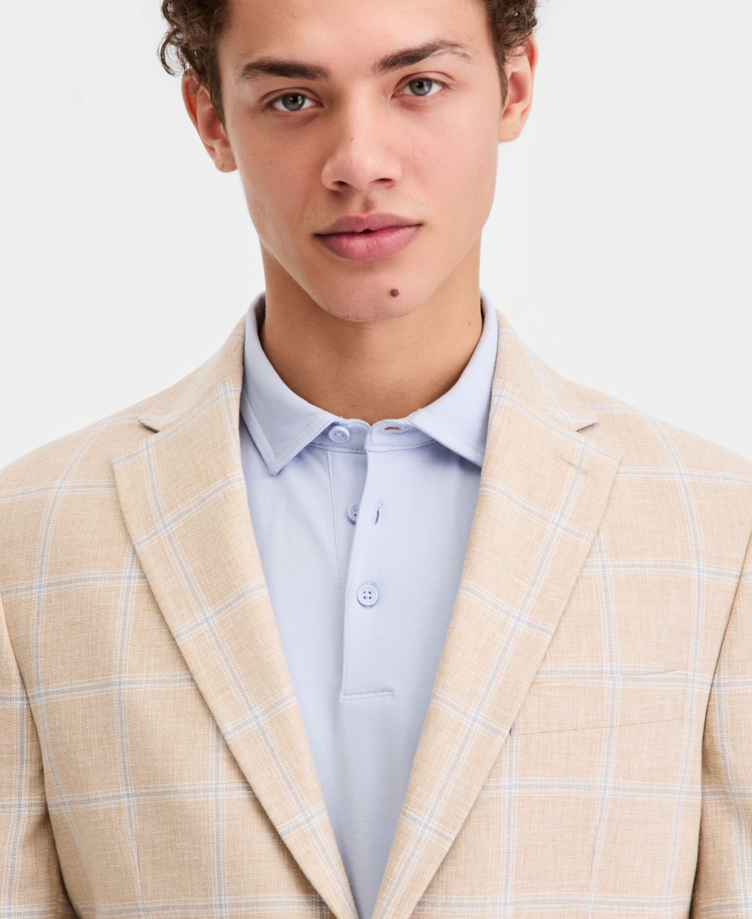 Мужская спортивная куртка Windowpane из льняной ткани современного покроя