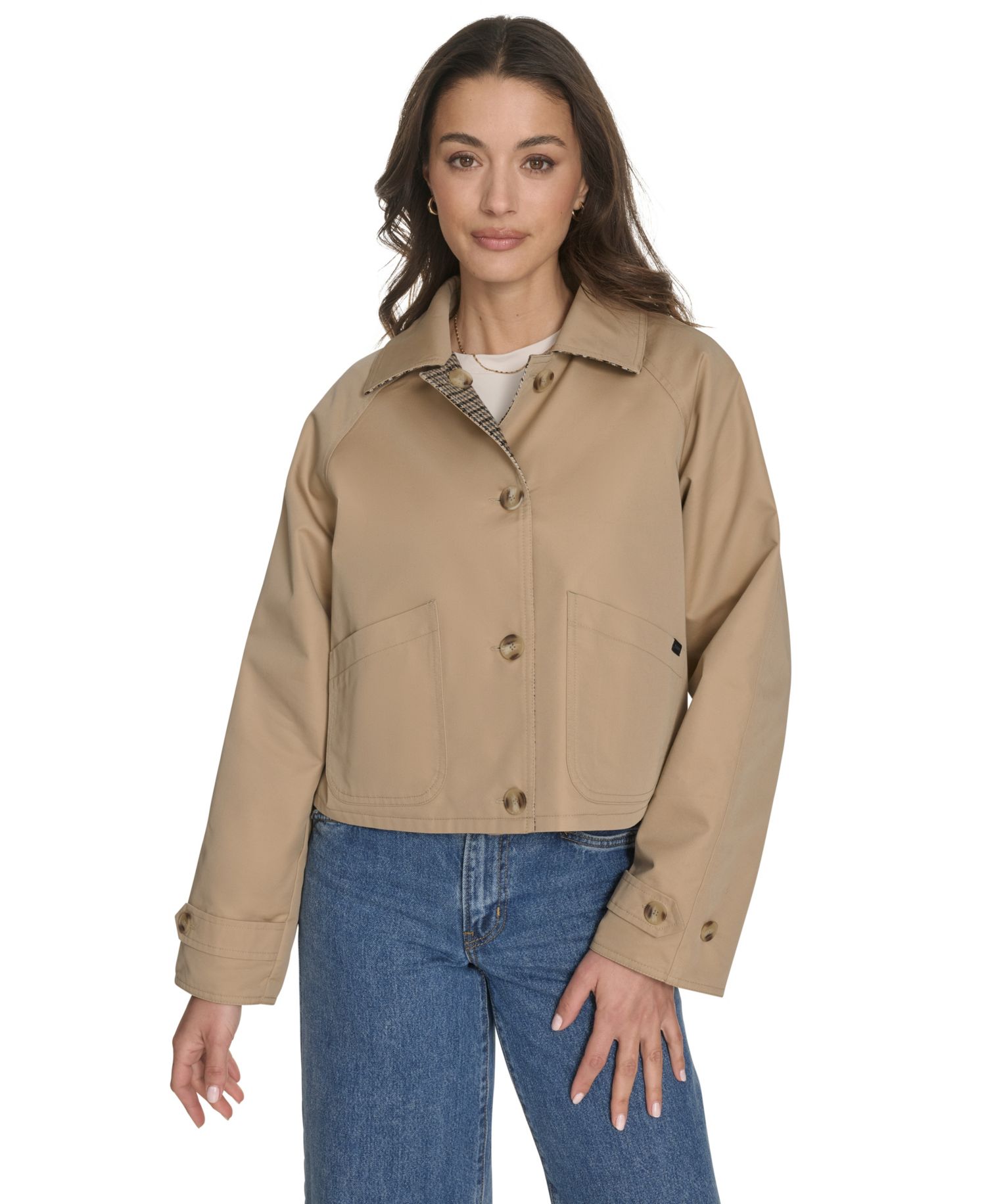 Women's Reversible Trench Jacket