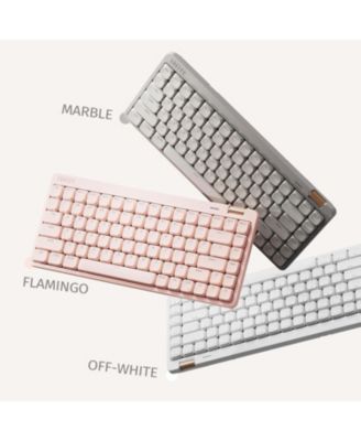 Flow Lite 100 Keys Mechanical Keyboard, Swappable Rechargeable Wireless Keyboard with 2.4G Receiver, Bluetooth and Wired Connection