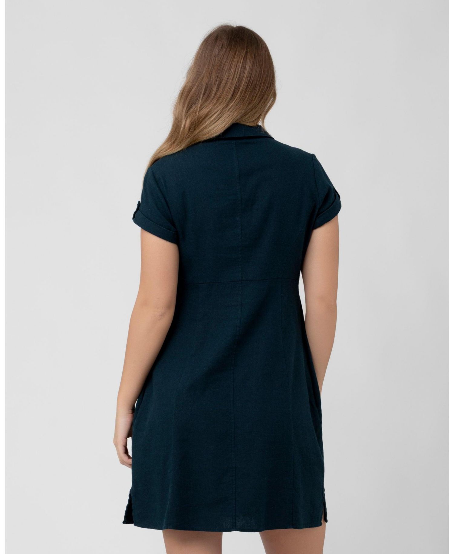 Maternity Ripe Colette Tie Up Nursing Dress