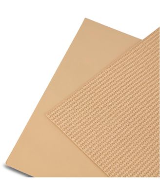 Exeter Reversible Premium Faux Leather 12" x 18" Rectangular Placemats Set of 4