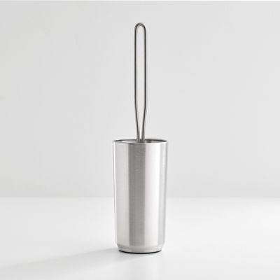 Stainless Steel Toilet Brush and Holder for Bathroom