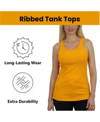 Women's Loose Fit Ribbed Tank Top