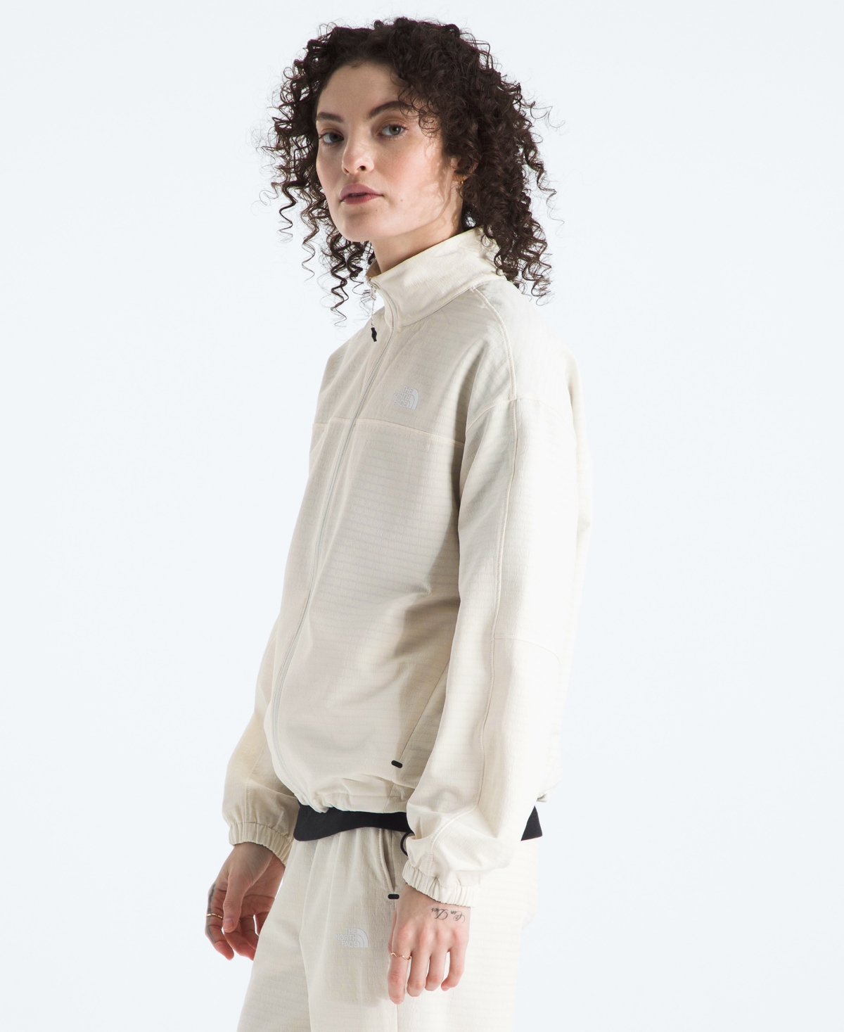 The North Face Women's Tekware Long Sleeve Jacket In White