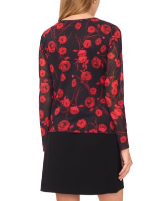 Women's Long Sleeve Crewneck Top