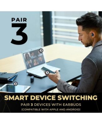 Technics EAH-AZ80-A Premium Hi-Fi True Wireless Bluetooth Earbuds with Advanced Noise Cancelling - Midnight Blue