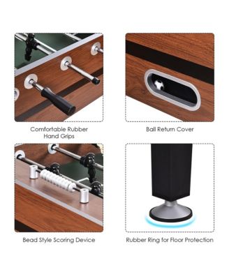 54'' Foosball Soccer Table Competition Sized Football Arcade Indoor Game Room