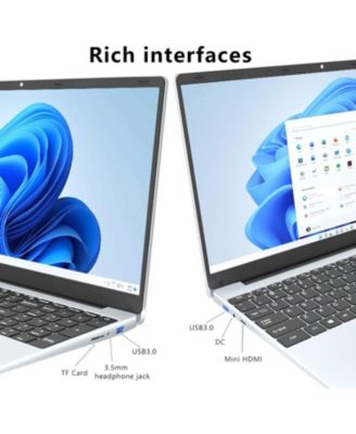 Laptop Computer, 16GB DDR4 512GB SSD,Core N95, 15.6" FHD IPS, 2.4G/5G WiFi, Webcam, Cooling Fan, Fingerprint Unlock, Backlit Keyboard