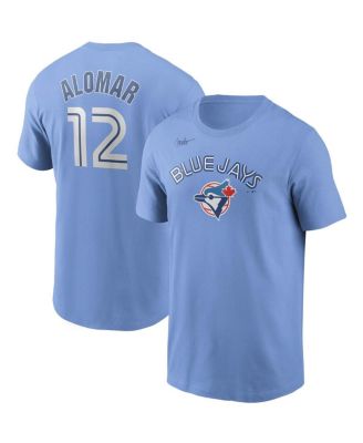 Nike - Men's Roberto Alomar Powder Blue Toronto Blue Jays Cooperstown Collection Name Number T-Shirt