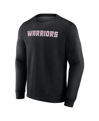 Men's Black East Stroudsburg Warriors Short Name Pullover Sweatshirt