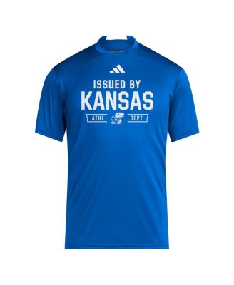 Men's Royal Kansas Jayhawks 2025 Training Performance Team T-Shirt