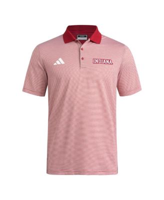 Men's Crimson Indiana Hoosiers Ultimate 365 Ottoman Polo Shirt