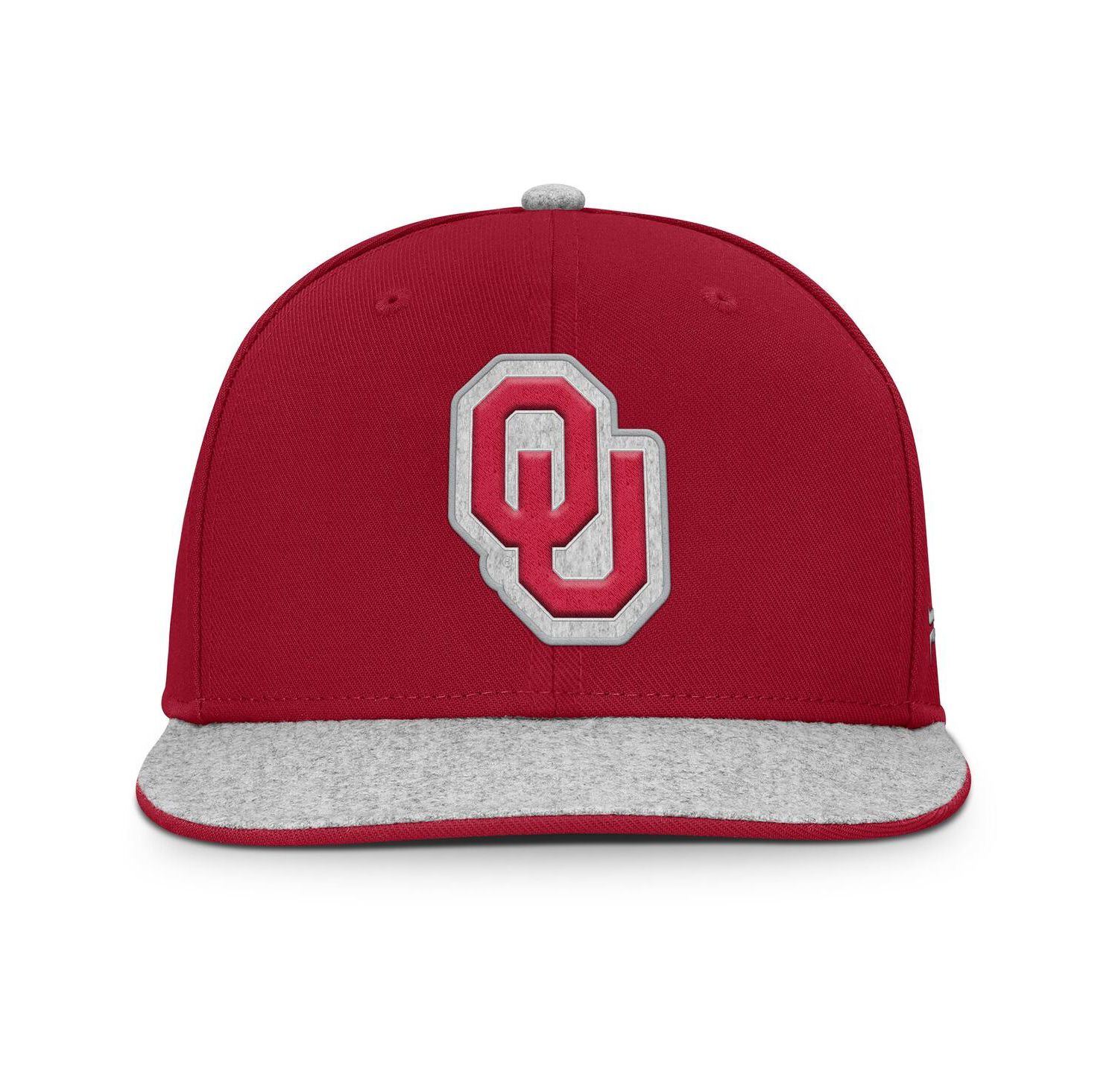 Men's Crimson Oklahoma Sooners Loden Snapback Hat