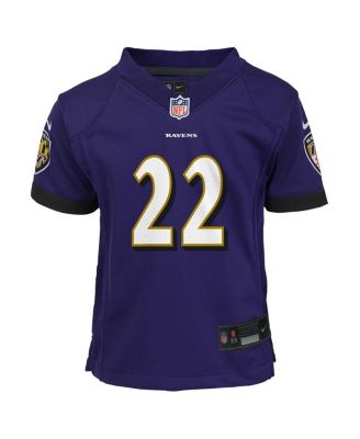 Baby Boys and Girls Derrick Henry Purple Baltimore Ravens Team Player Game Jersey