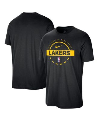 Nike - Men's Black Los Angeles Lakers Authentic Practice T-Shirt