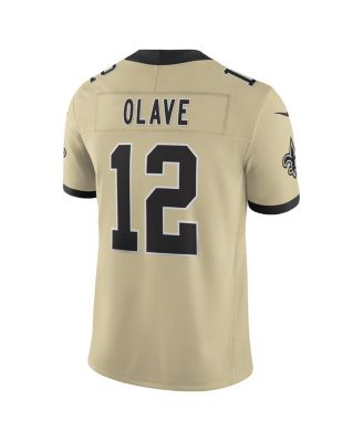 Men's Chris Olave Gold New Orleans Saints Gameday Golds Alternate Vapor F.U.S.E. Limited Jersey
