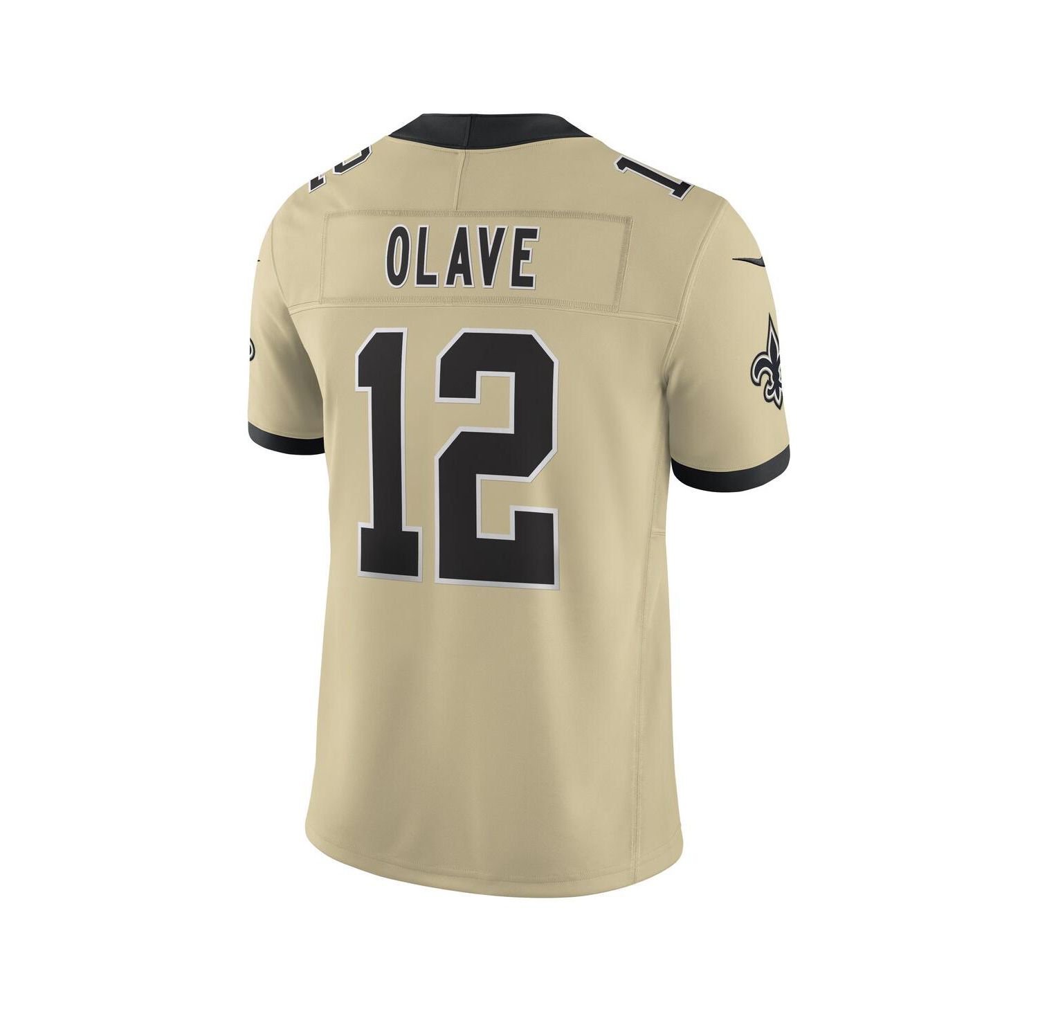 Men's Chris Olave Gold New Orleans Saints Gameday Golds Alternate Vapor F.U.S.E. Limited Jersey