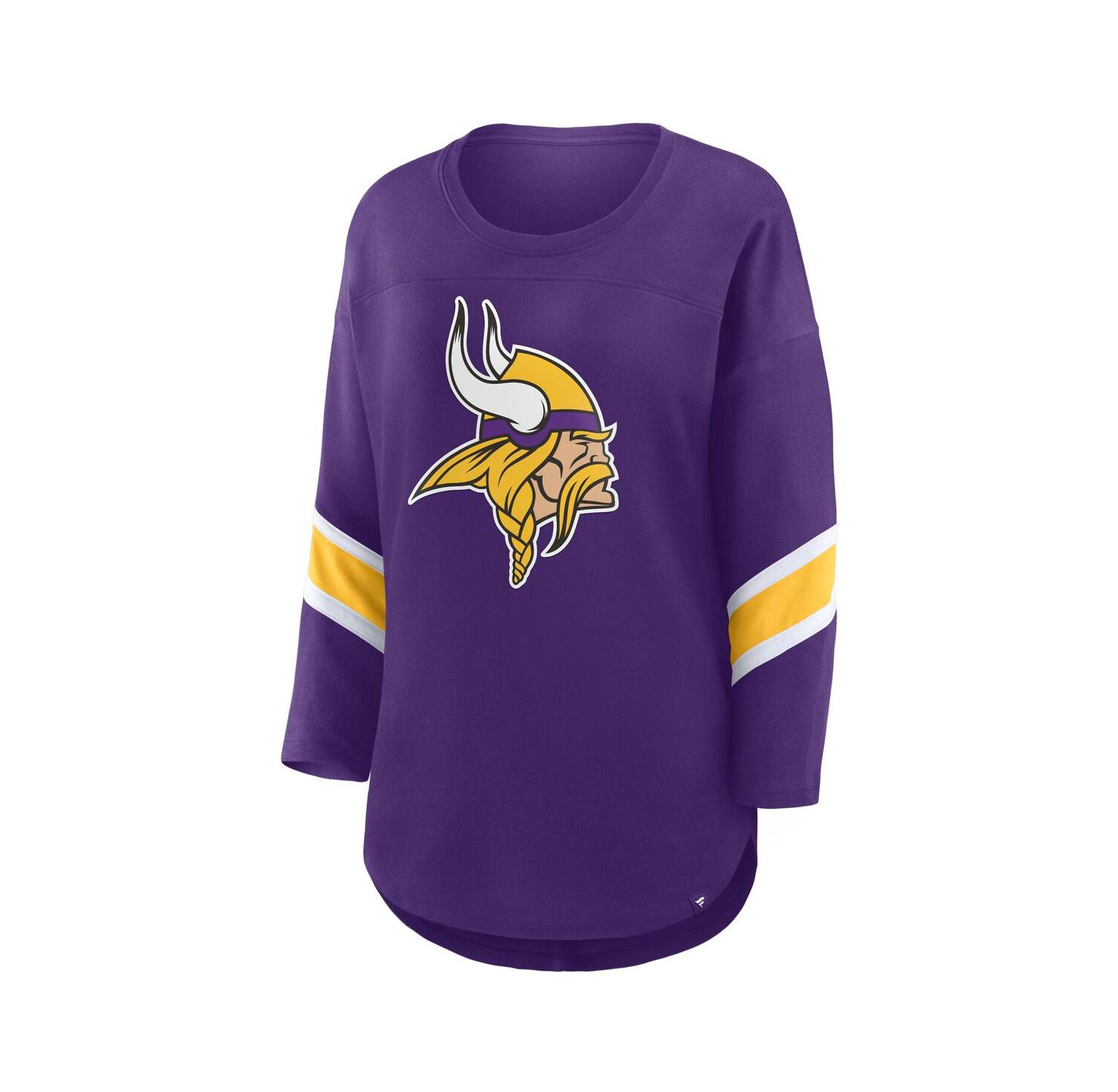 Women's Purple Minnesota Vikings Redzone 3/4-Sleeve T-Shirt