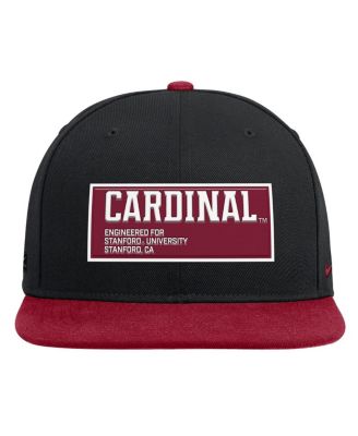Men's Black/Cardinal Stanford Cardinal 2025 On-Field Patch Pro Dri-FIT Snapback Hat