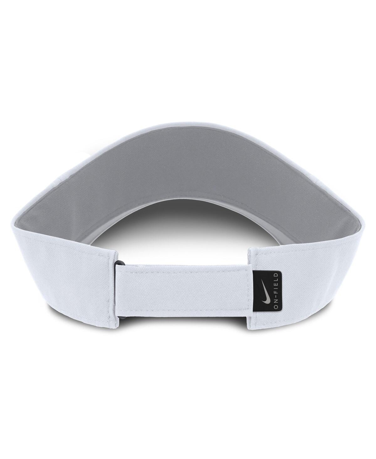 Nike Men's White Iowa Hawkeyes 2025 On-field Gameday Performance Ace Adjustable Visor Hat In White