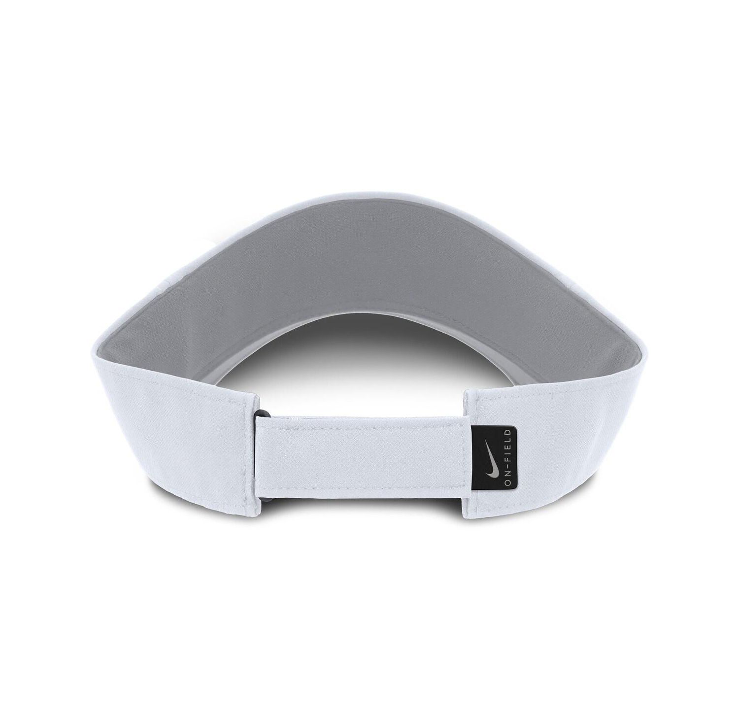 Men's White Iowa Hawkeyes 2025 On-Field Gameday Performance Ace Adjustable Visor Hat