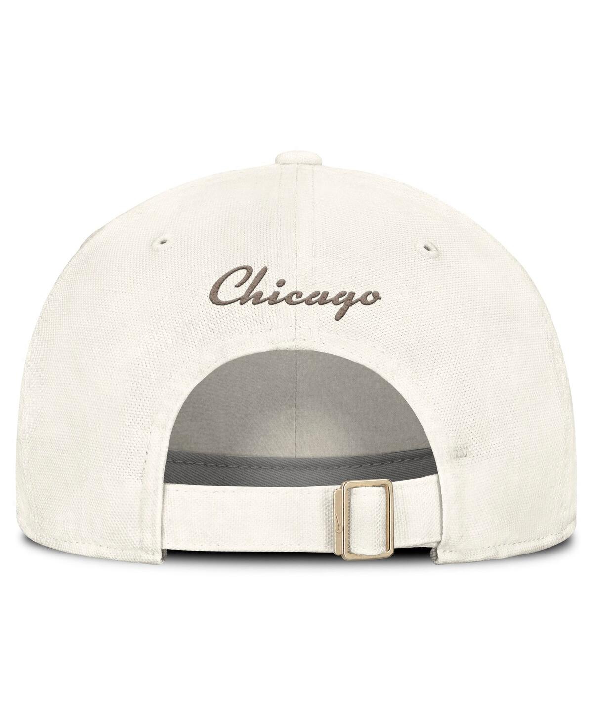 Nike Chicago White Sox Club  Men's Mlb Adjustable Hat In White