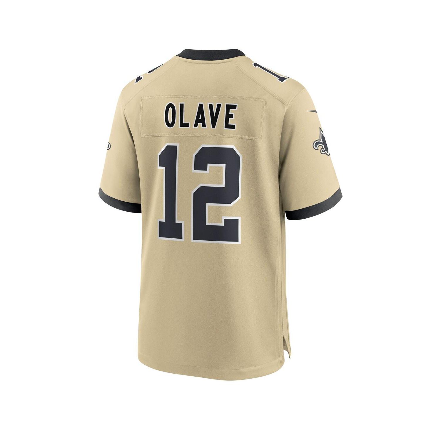Big Boys and Girls Chris Olave Gold New Orleans Saints Gameday Golds Alternate Game Player Jersey
