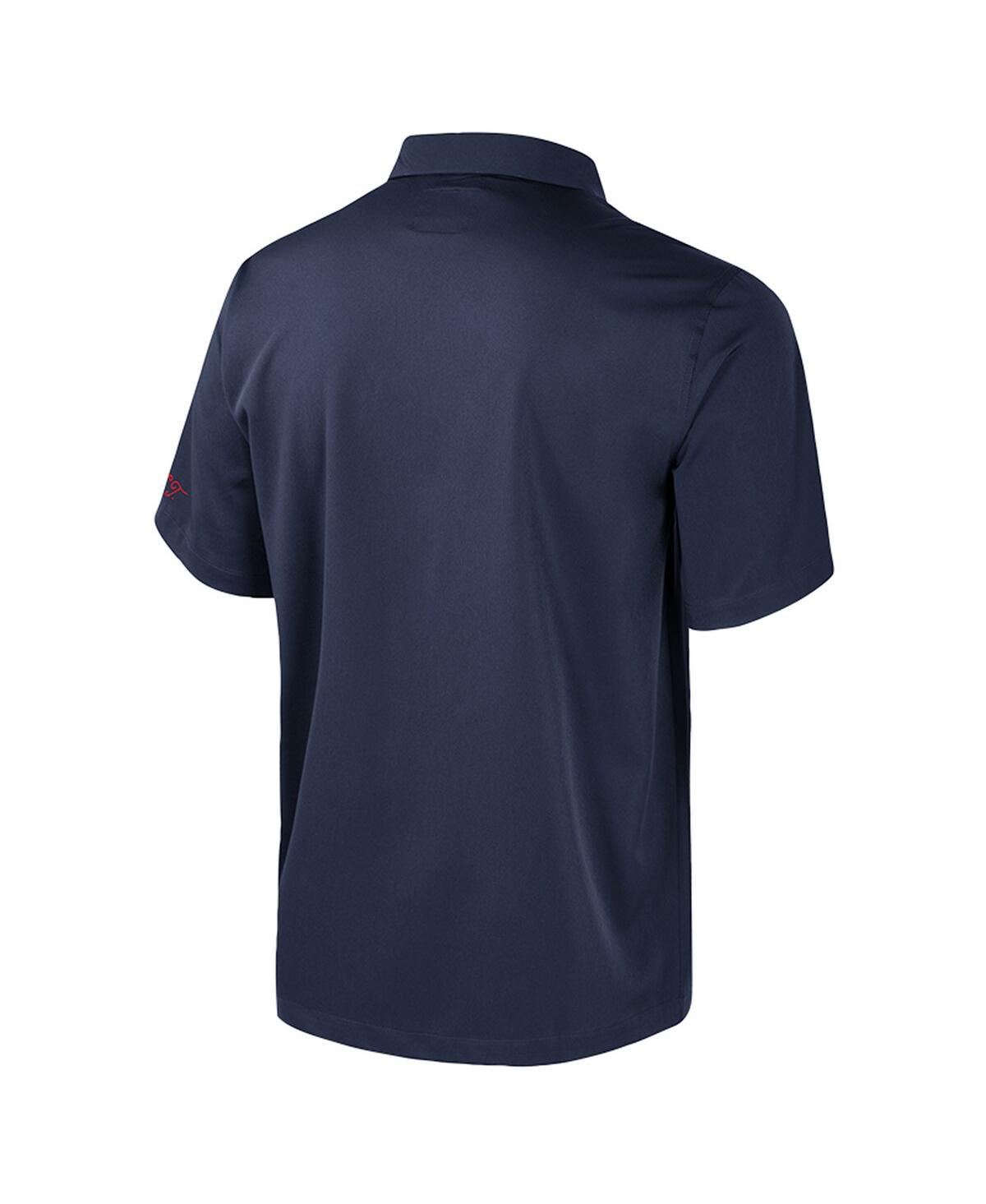 Colosseum Men's Navy Uconn Huskies Strike Bowling Button-up Shirt In Blue