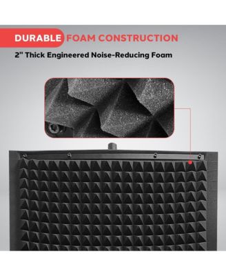 – Acoustic Isolation Absorber Shield with Adjustable Stand