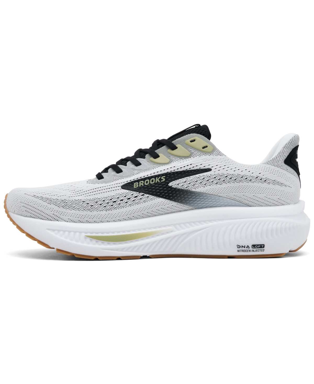 Brooks Men's Ghost 17 Running Sneakers From Finish Line In Gray