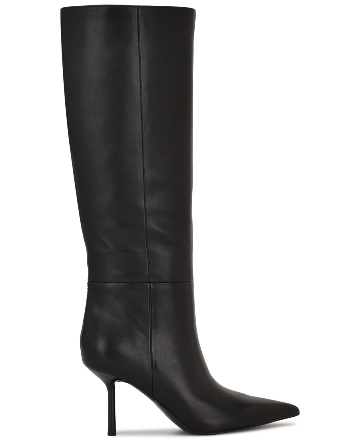 Nine West Women's Kimdee 9x9 Tall Stiletto Dress Boots In Black