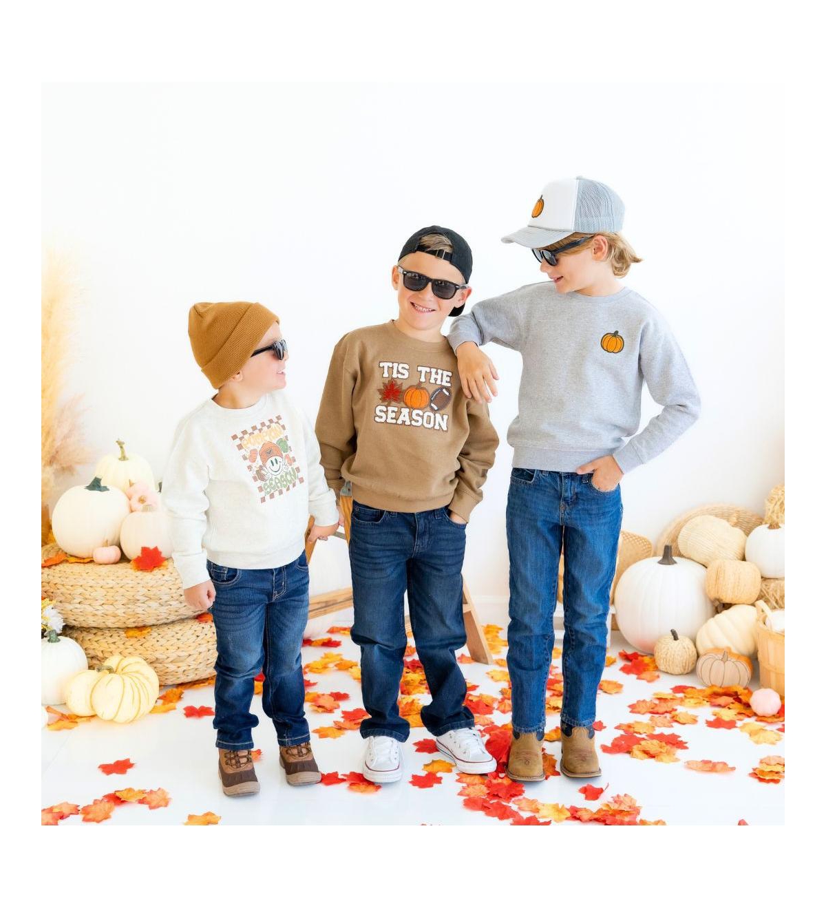 Sweet Wink Baby Boys Pumpkin Season Sweatshirt