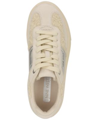 Linehan Round Toe Lace-Up Sneakers