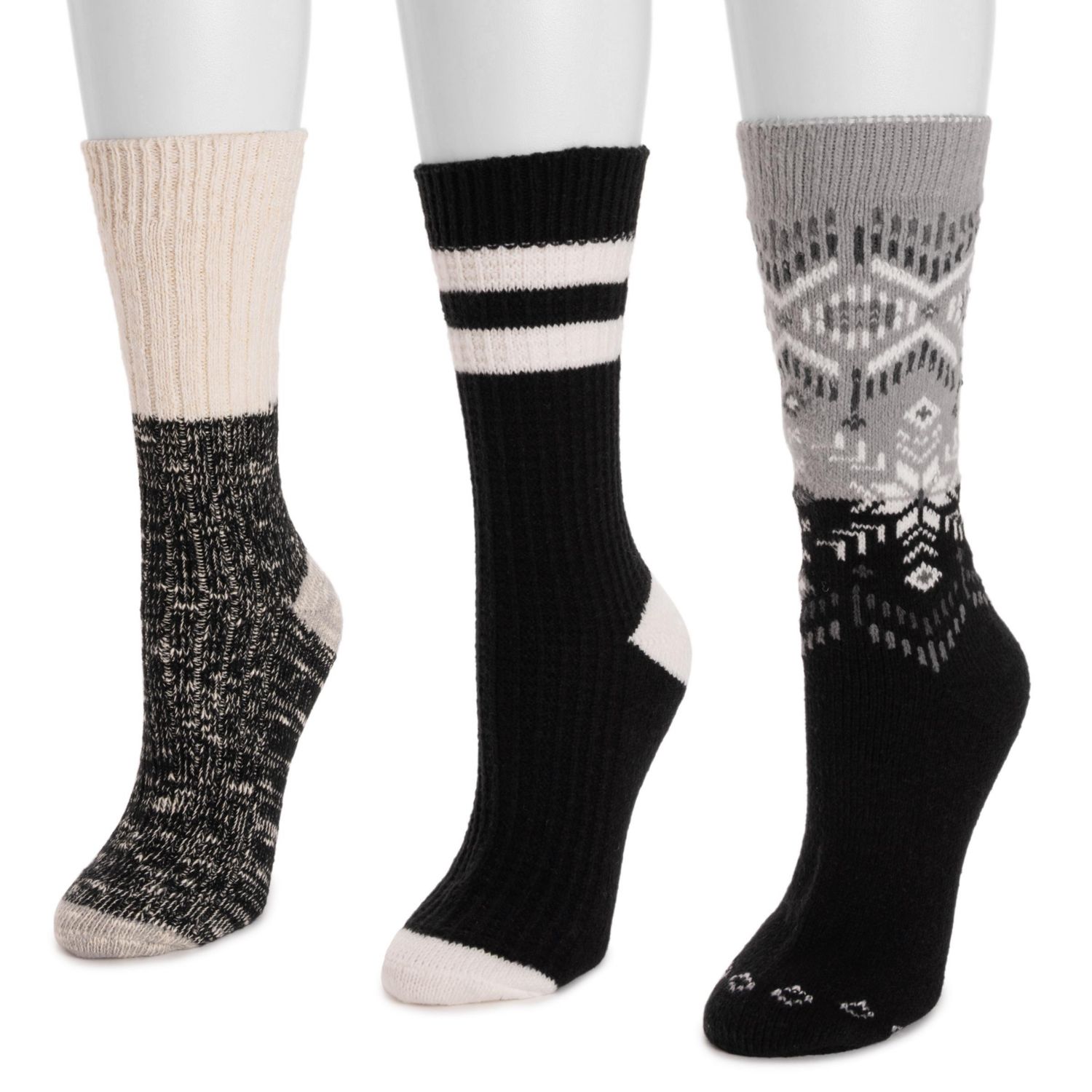 Women's 3 Pack Boot Socks
