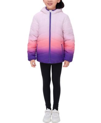 Little and Big Girls' Reversible Fleece Jacket