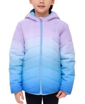 Little and Big Girls' Reversible Fleece Jacket