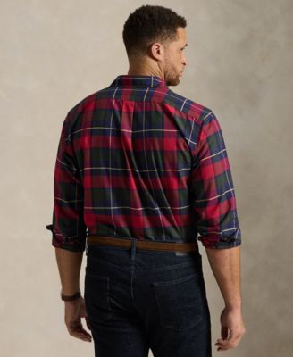 Men's Big & Tall Plaid Oxford Shirt