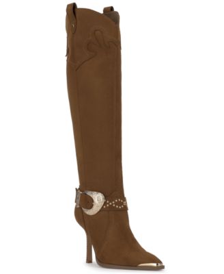Women's Kenzin Tall Western Buckle Dress Boots