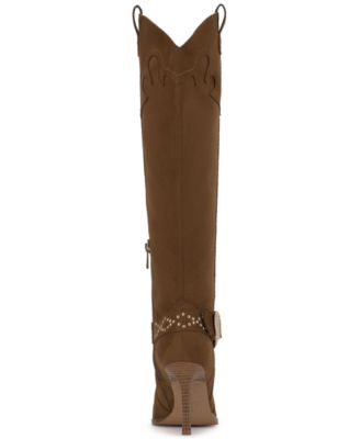Women's Kenzin Tall Western Buckle Dress Boots