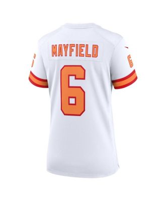 Women's Baker Mayfield White '76 Tampa Bay Buccaneers Game Jersey