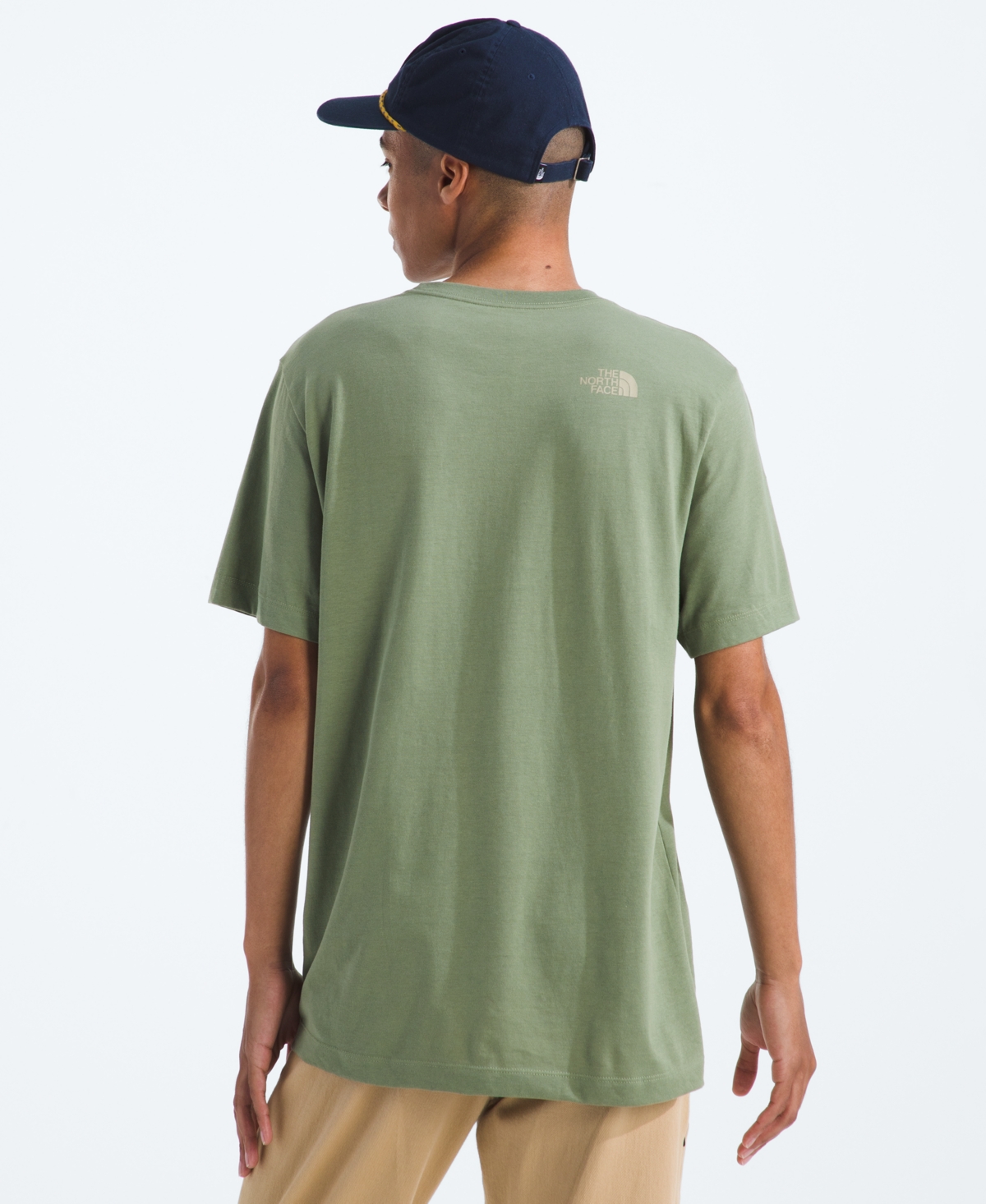 The North Face Men's Evolution Tequila Sunrise Short Sleeve Graphic T-shirt In Green